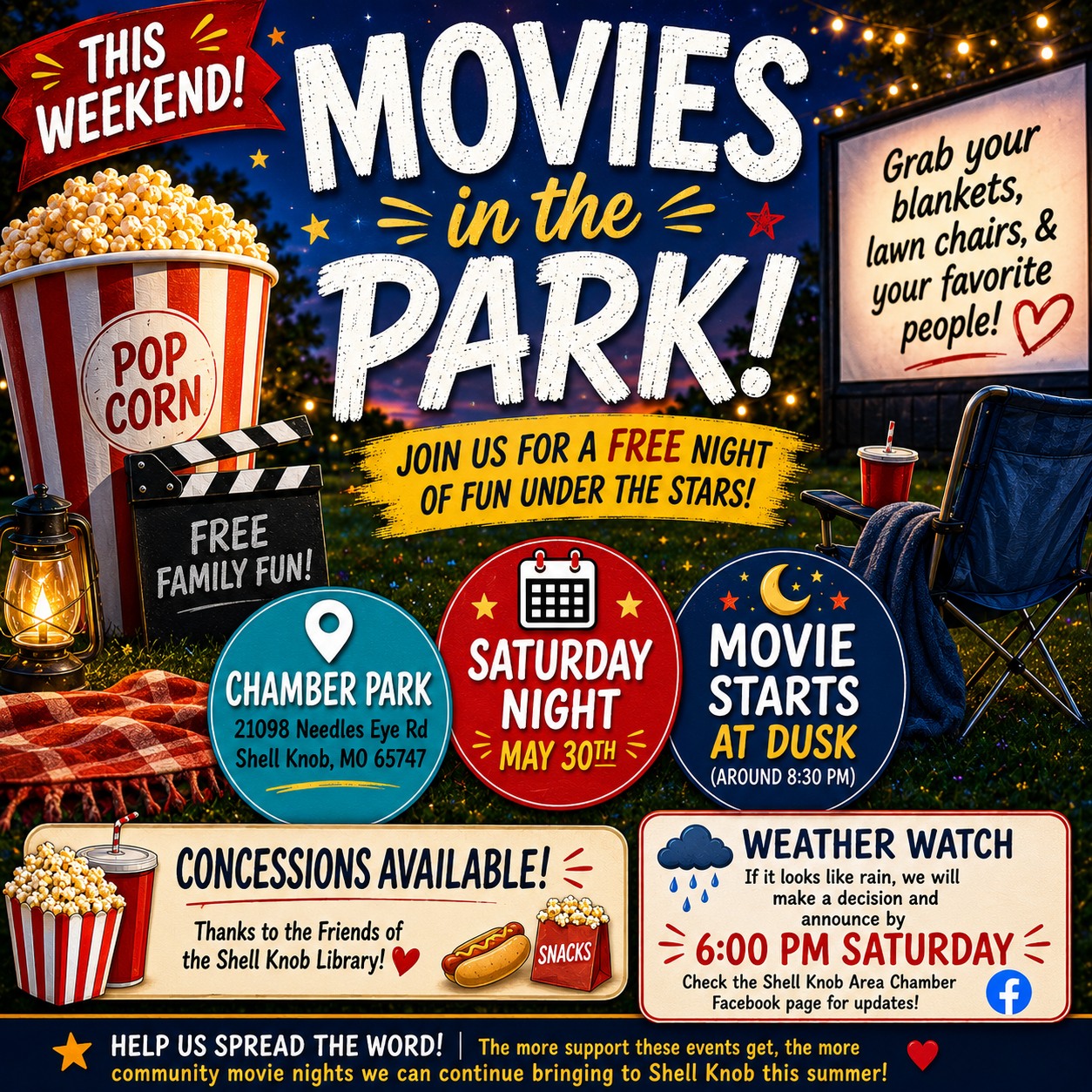 movie in the park